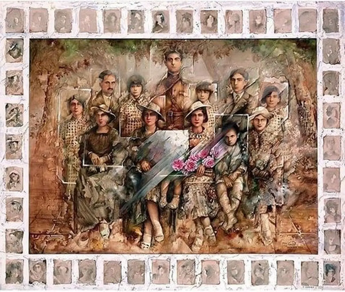 برگزاری نمایشگاهی از نقاش آثار علی حاتمی