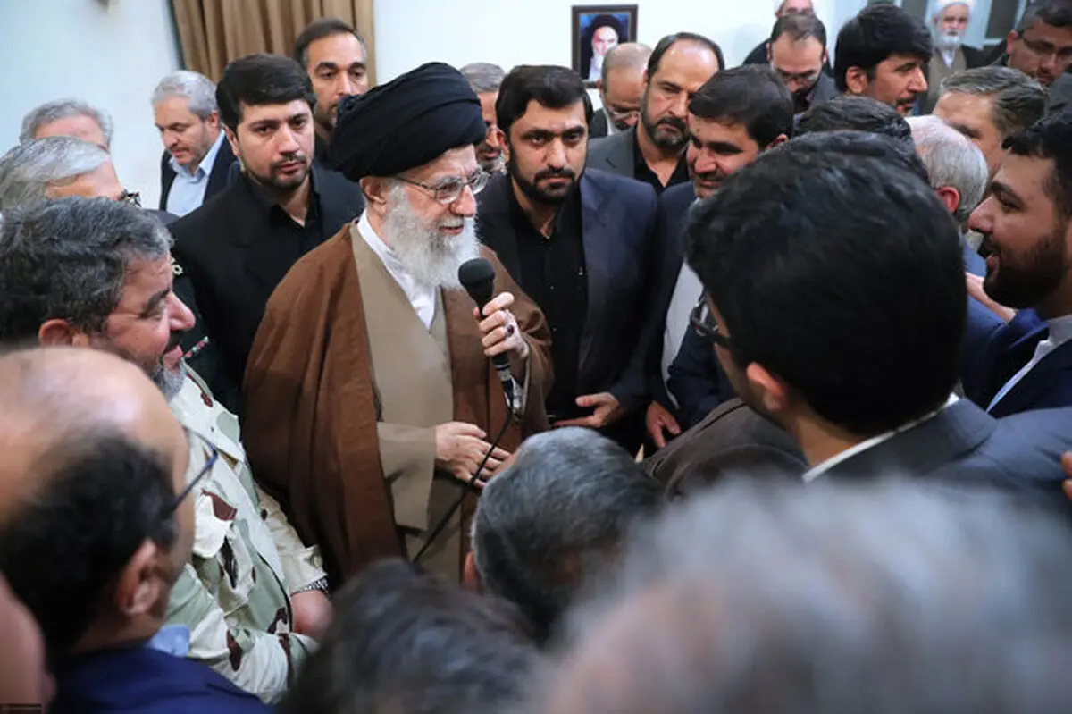 دیدار مسئولان سازمان پدافند غیر عامل با رهبر انقلاب