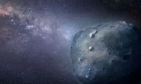 سیارک عجیب آبی رنگ را ببینید
