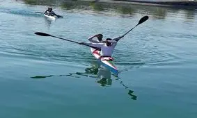 حضور ورزشکار چهارمحالی در رقابت های قایقرانی قهرمانی آسیا