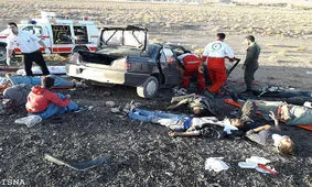 قاچاق انسان درمحور سراوان حادثه آفرید /۱۱نفر کشته و مجروح شدند