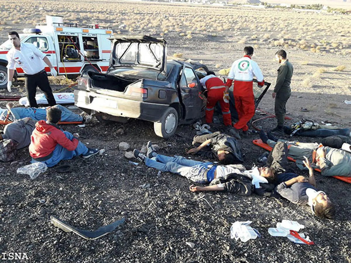 قاچاق انسان درمحور سراوان حادثه آفرید /۱۱نفر کشته و مجروح شدند