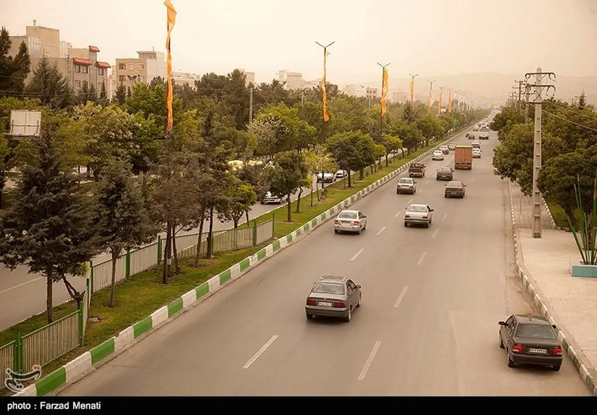 ​هوای کرمانشاه در حالت هشدار