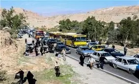 ترافیک پرحجم و روان در محور مهران-ایلام