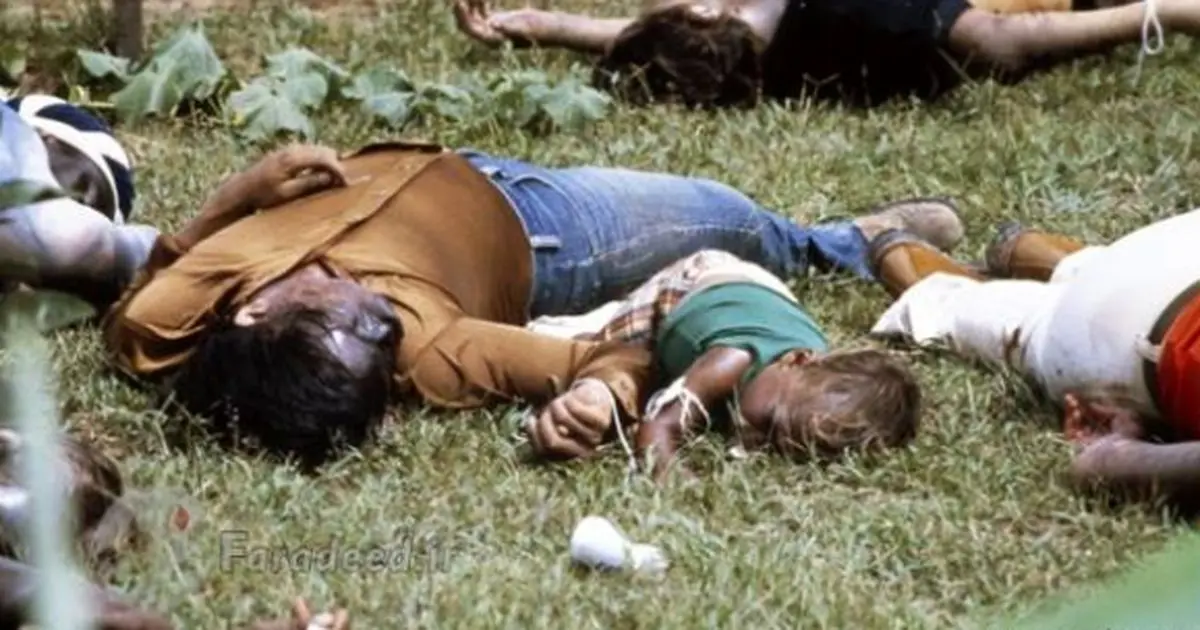 ماجرای دلخراش بزرگترین خودکشی دسته جمعی + فیلم