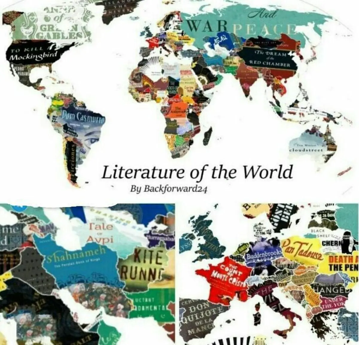 کار جالب سایت ردیت با نقشه جهان