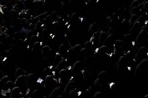 تجمع بزرگ جاماندگان اربعین در سمنان به روایت تصویر