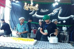موکب «الحیدر» کاشان میزبان زائران حسینی در کربلا+تصاویر