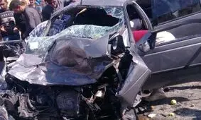 فوت یک نفر بر اثر واژگونی سمند در جاده اهواز به آبادان