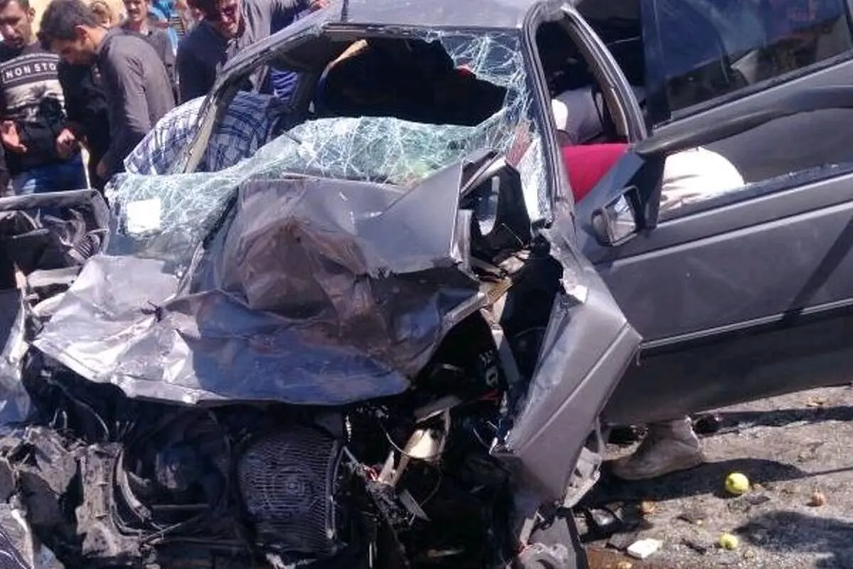 فوت یک نفر بر اثر واژگونی سمند در جاده اهواز به آبادان