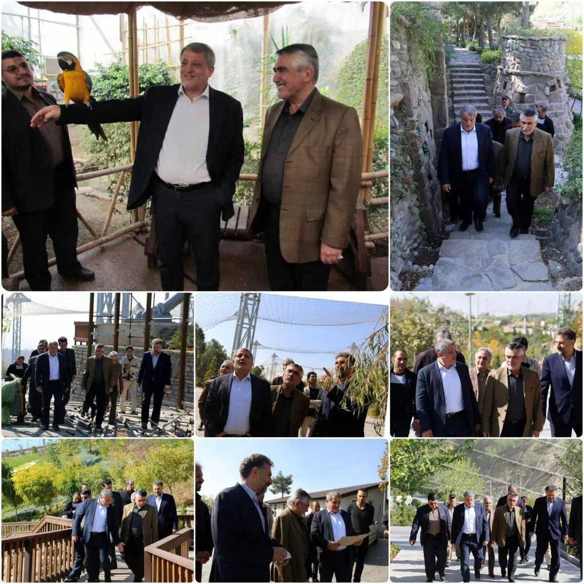 ظرفیت بالای باغ پرندگان برای جذب گردشگر