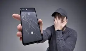 برطرف کردن خراشیدگی قاب پشتی پیکسل ۳ با کف و صابون