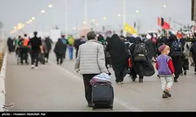 موج بازگشت زائران در مرز شلمچه + تصویر