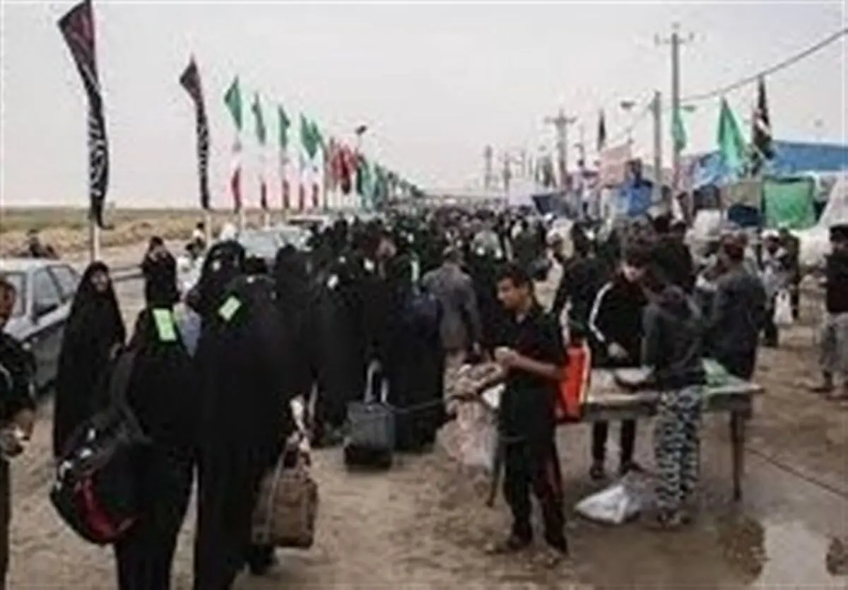 موج ورود زائران اربعین حسینی از مرز مهران آغاز شد