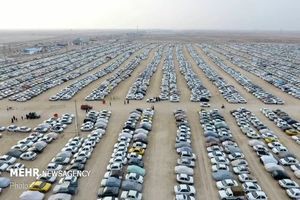۱۰ هزار خودرو در پارکینگ چذابه وجود دارد