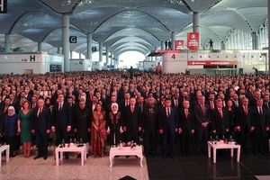 اردوغان فرودگاه جدید استانبول را افتتاح کرد