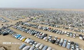 پارک ۱۱۰ هزار خودرو در مهران