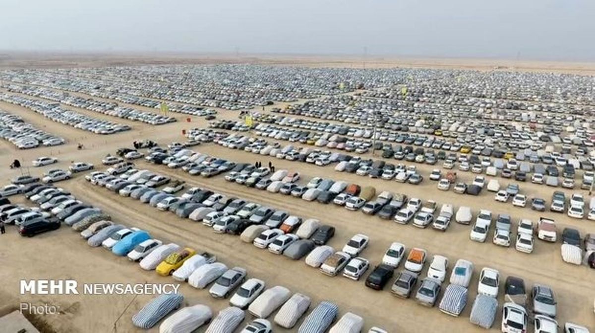 پارک ۱۱۰ هزار خودرو در مهران