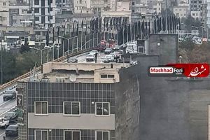 خودکشی نافرجام روی پل هاشمیه در مشهد