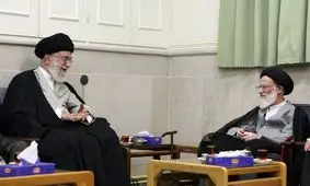 دیدار آیت‌الله شبیری زنجانی با رهبر انقلاب
