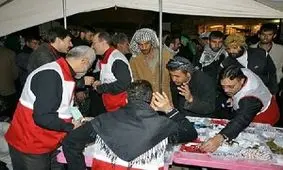 مراجعه بیش از ۶۰ هزار زائر به پایگاه‌های امدادی هلال احمر در قرارگاه‌های مرزی