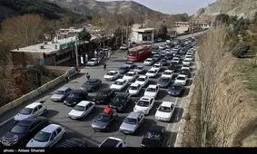 ترافیک در جاده‌های استان همدان سنگین است