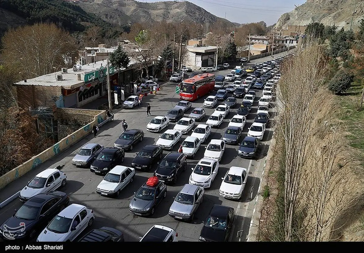 ترافیک در جاده‌های استان همدان سنگین است