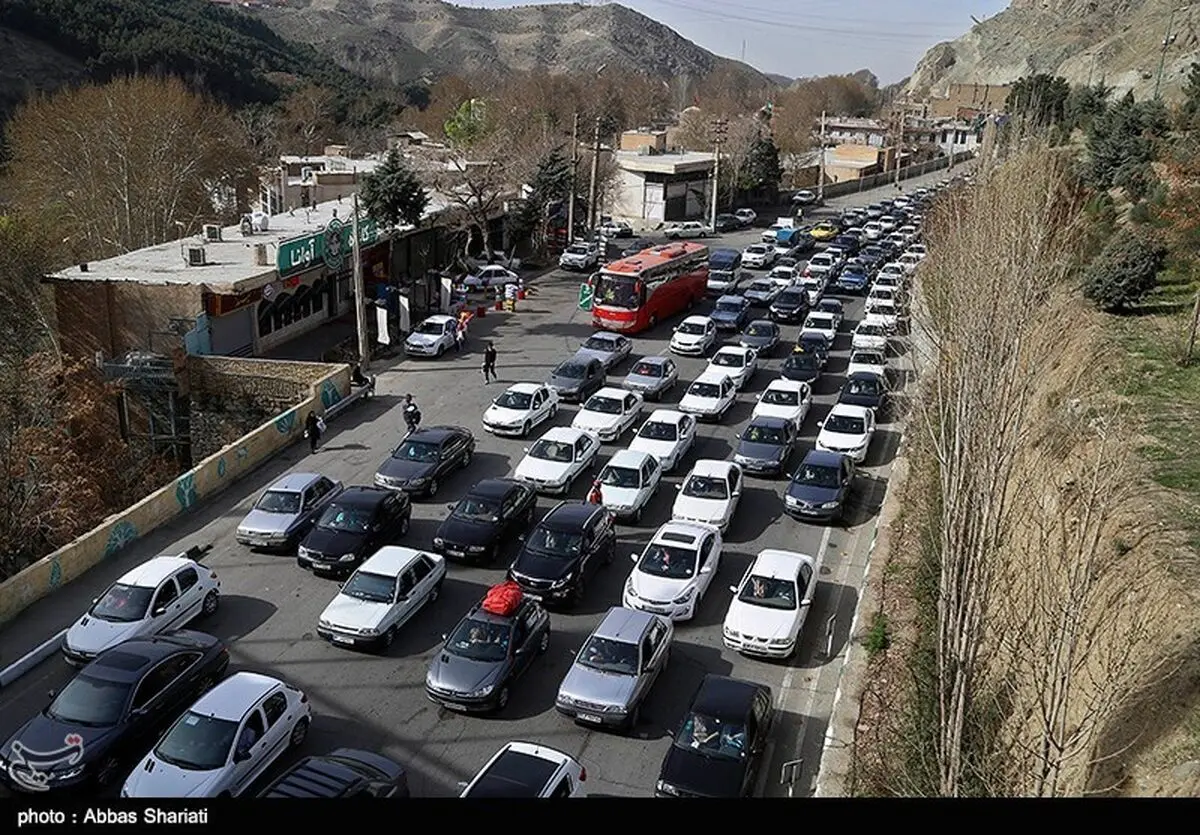 ترافیک در جاده‌های استان همدان سنگین است