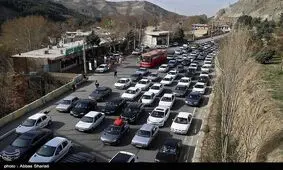 ترافیک در جاده‌های استان همدان سنگین است