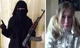 زن داعشی یکسال پس از مرگ زنده شد! + عکس