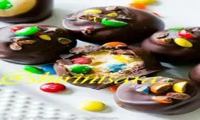 طرز تهیه ترافل بادام زمینی و اسمارتیز