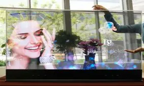 تلویزیون های شفاف سامسونگ در راه بازار