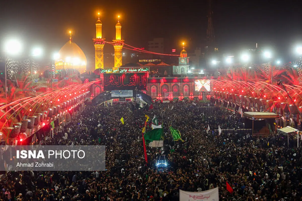 بیش از 15 میلیون زائر برای برگزاری مراسم اربعین وارد کربلا شدند
