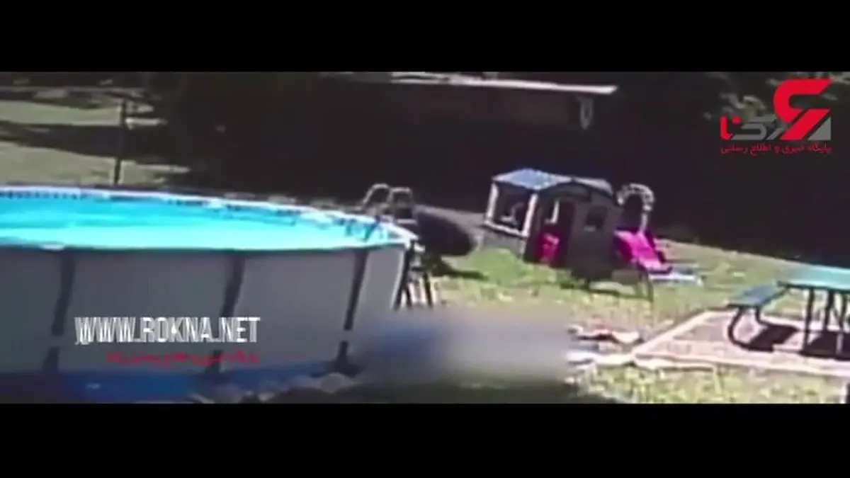 این کودک در ثانیه های آخر زنده ماند ! + فیلم