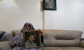 کسی اشک این مادر شهید را ندیده است