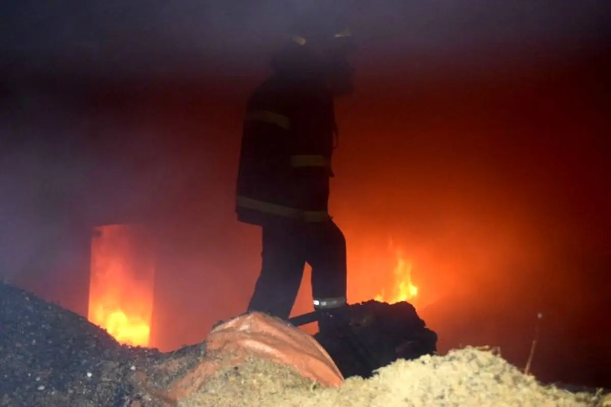 نجات 4 نفر از میان شعله‌های آتش و دود در مشهد