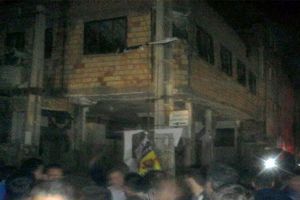 انفجار یک حسینیه در شهر صالحیه تهران + تصاویر