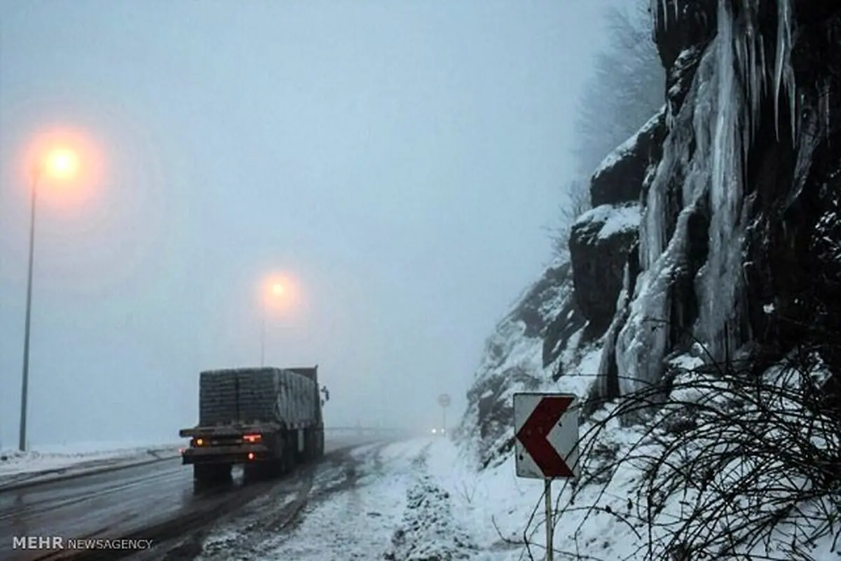 کاهش ۱۰ درجه‌ای دمای هوای گیلان/ بارش در ارتفاعات به صورت برف است