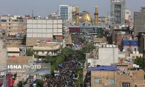 خدمات منطقه ۱۰شهرداری تهران در کربلا
