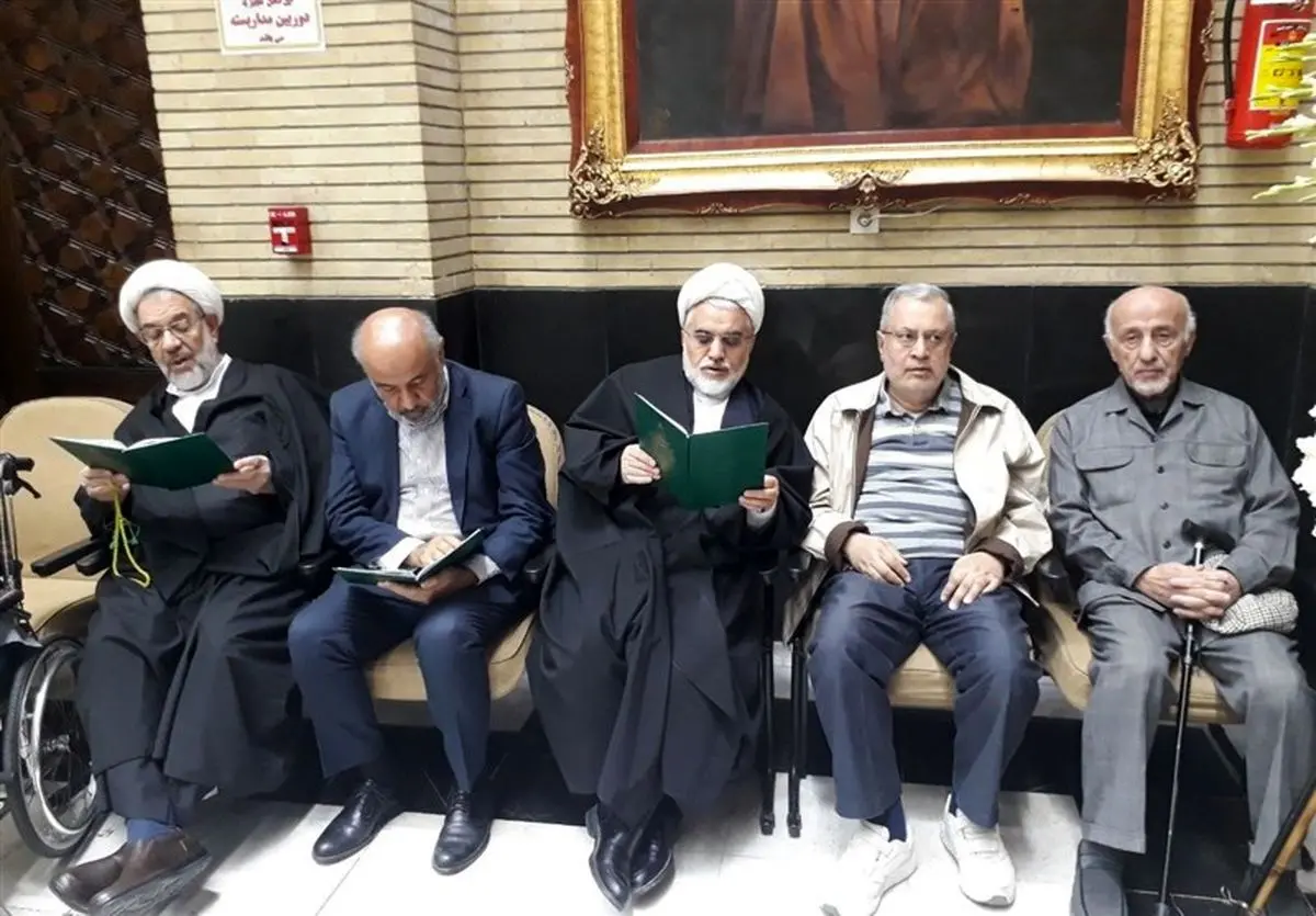 برگزاری مراسم ترحیم همسر یکی از اعضای سابق حزب اتحاد ملت + عکس