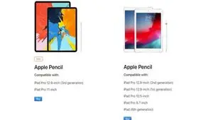نسل اول قلم Apple Pencil با آیپد پرو 2018 سازگار نیست
