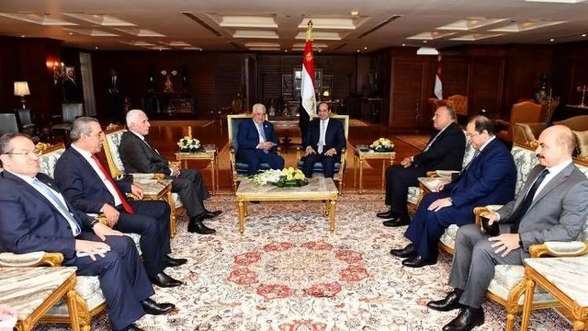 سیسی و محمود عباس دیدار کردند