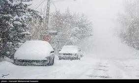 این ۵ استان بارش برف را تجربه می‌کنند