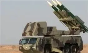 موشک پدافندی سپاه "پهپاد مهاجم دشمن فرضی" را سرنگون کرد