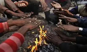 زاهدانی‌ها سردترین شب سال را تجربه کردند