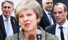 اکسپرس: ترزا می برای تایید توافق بریگزیت کابینه را تهدید به برکناری می‌کند