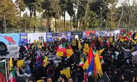 حضور مسئولان و شخصیت‌های سیاسی اصلاح‌طلب و اصولگرا در یوم‌الله ۱۳ آبان + عکس