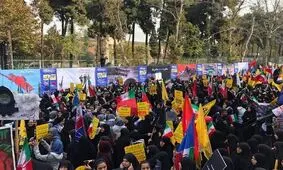 حضور مسئولان و شخصیت‌های سیاسی اصلاح‌طلب و اصولگرا در یوم‌الله ۱۳ آبان + عکس