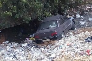 سقوط خودرو سواری به دره فرحزاد به دلیل بی احتیاطی راننده+ عکس