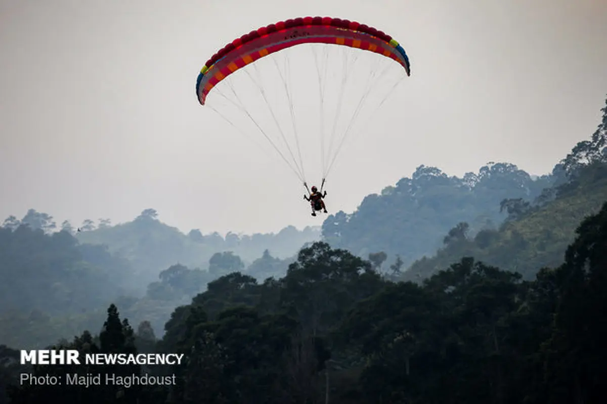 سایت پروازی پاراگلایدر چهارمحال و بختیاری افتتاح شد